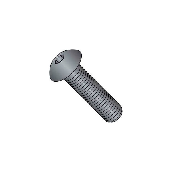 Titan Fasteners M6 x 1.0 x 40mm Button Socket Cap Screw - Steel - Black Oxide - DIN 125B - Class 10.9 - Pkg of 100 BMJ06040 - main